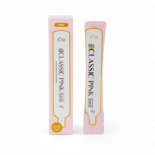 Gel Classic Pink Hard - Sachê 14g Vólia