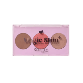 Trio Magic Skin Contorno/blush/iluminador Griffty Cor03